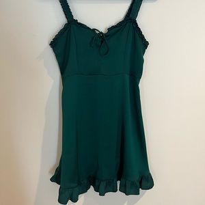 Pacsun NWT Emerald Mini Dress S